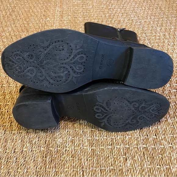 Geox Respira Mendi Mid-Calf Leather Riding Boots - Picture 10 of 14